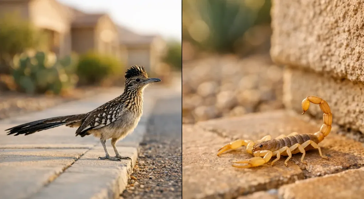 Roadrunners and Scorpion Control: What Works?