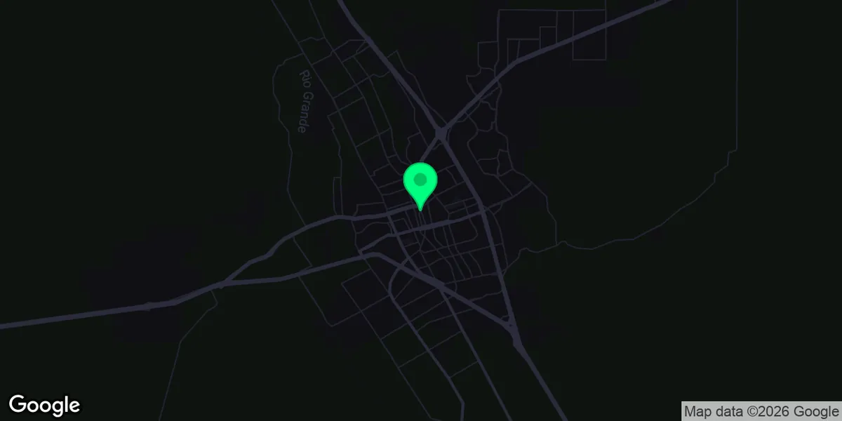 Map of Las Cruces, New Mexico