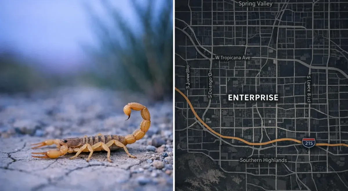Scorpions in Enterprise Nevada: Season, Stings, Control