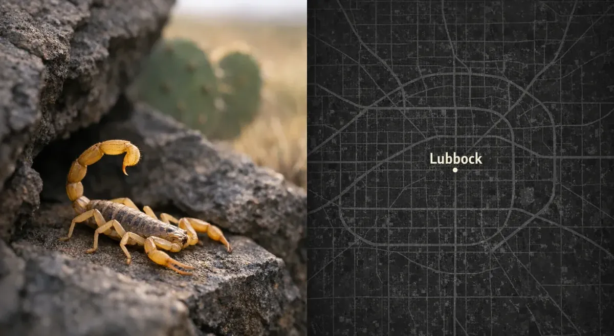 Scorpions in Lubbock, Texas: Season, Stings & Control